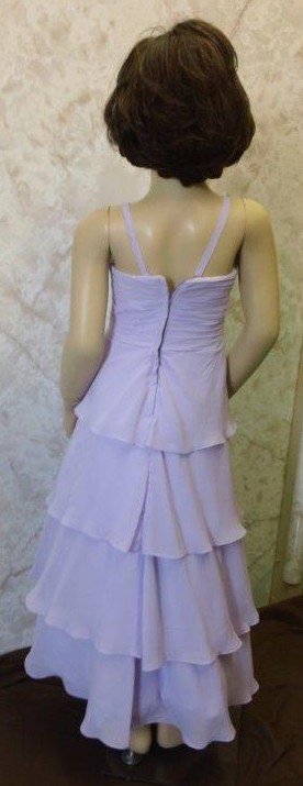 tiered flower girl dress